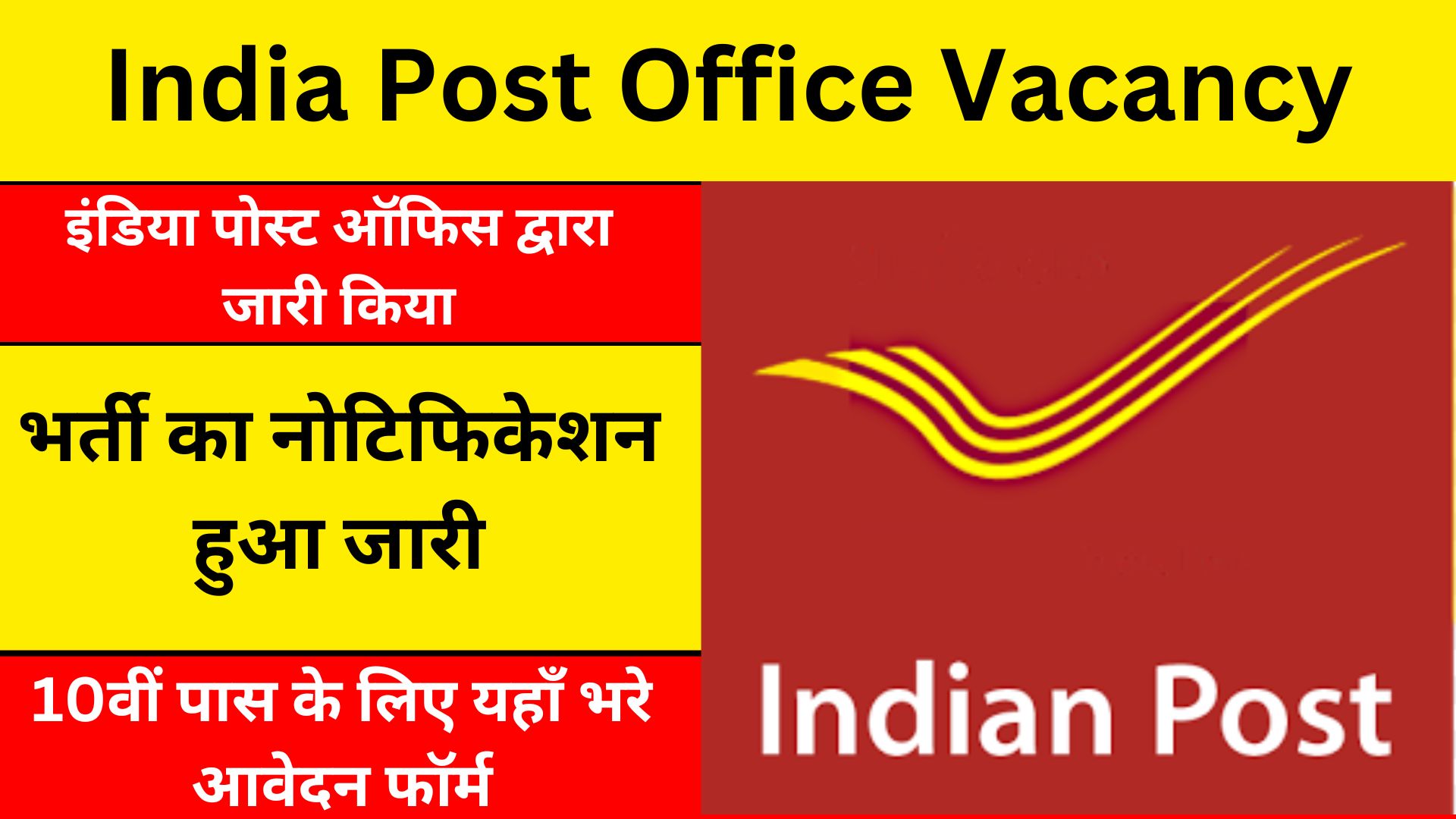 India Post Office Vacancy