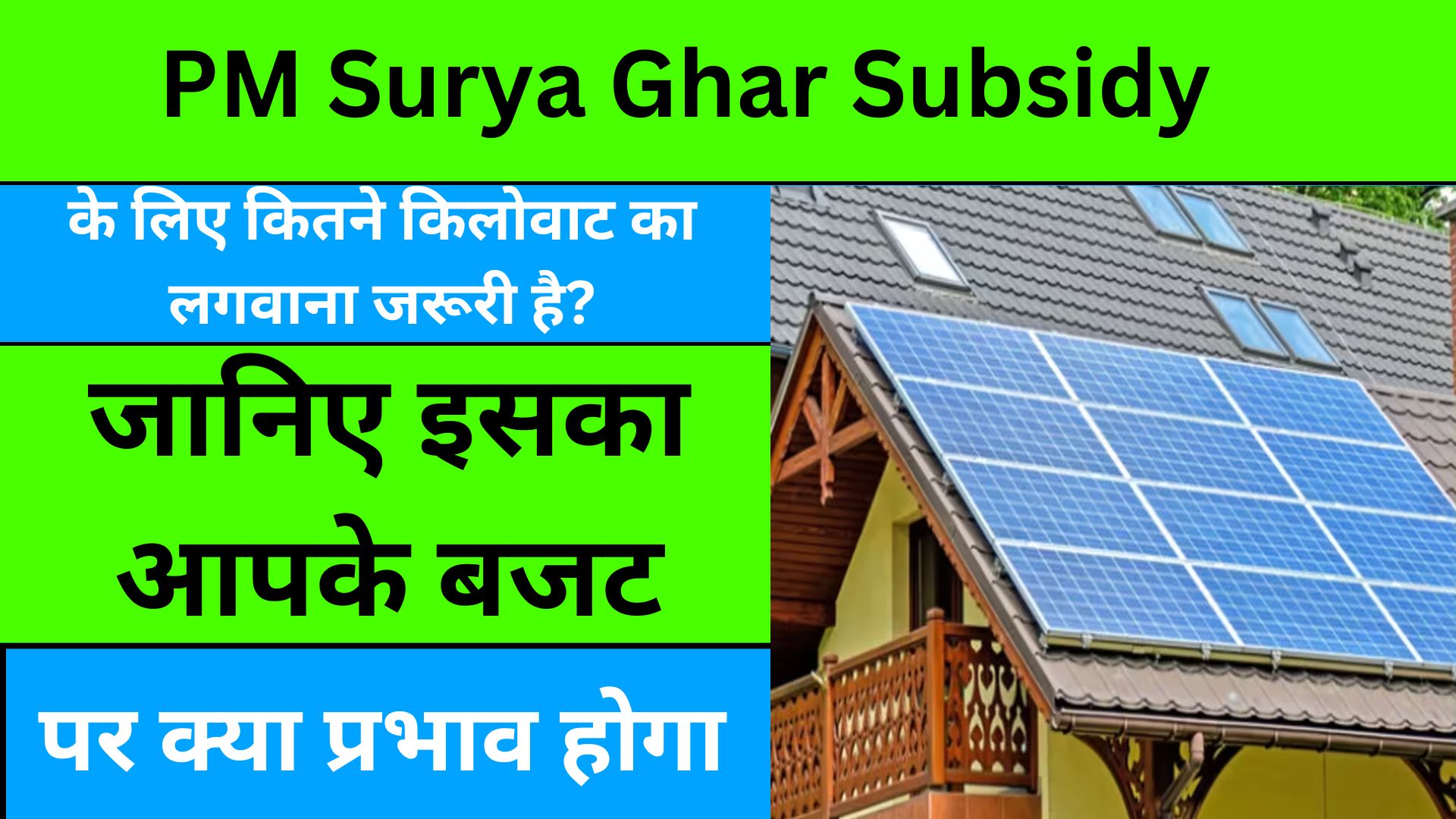 PM Surya Ghar Subsidy